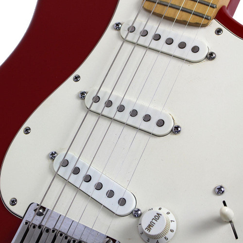 1987 Fender American Standard Stratocaster Electric Guitar Red Finish