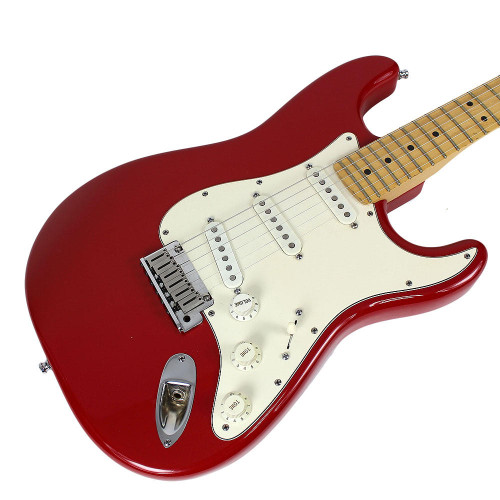 1987 Fender American Standard Stratocaster Electric Guitar Red Finish