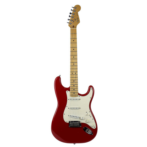 1987 Fender American Standard Stratocaster Electric Guitar Red Finish