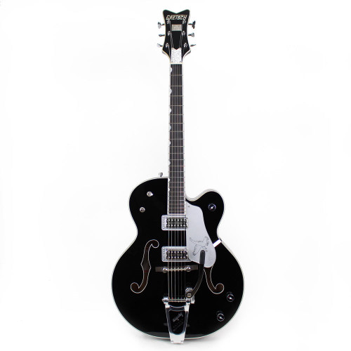 Gretsch G6136TSL Silver Black Falcon with Bigsby & Filtertron's