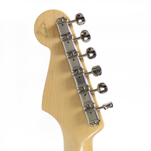 2005 Fender Custom Shop Limited Edition Master Built Master Salute Stratocaster in White Gold Leaf
