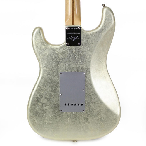 2005 Fender Custom Shop Limited Edition Master Built Master Salute Stratocaster in White Gold Leaf