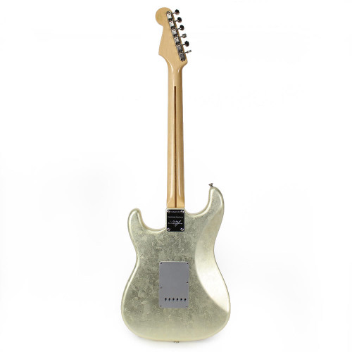 2005 Fender Custom Shop Limited Edition Master Built Master Salute Stratocaster in White Gold Leaf