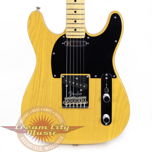 Used Fender Limited Edition American Standard Double Cut Telecaster Electric Guitar Butterscotch