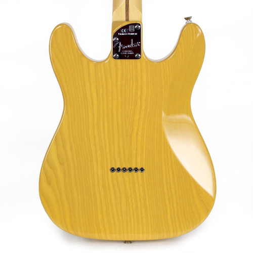 Used Fender Limited Edition American Standard Double Cut Telecaster Electric Guitar Butterscotch