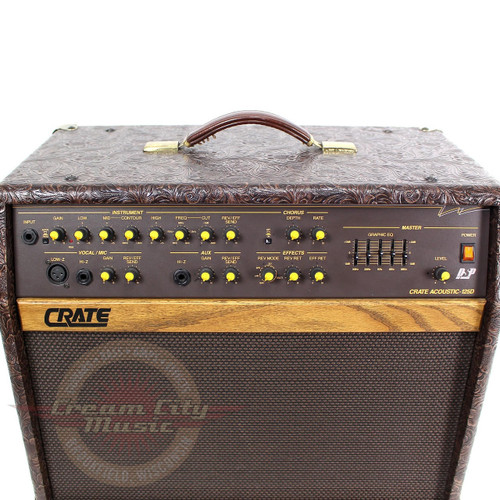 Crate Acoustic-125D CA125D 125W 2x8 Acoustic Guitar Combo Amp