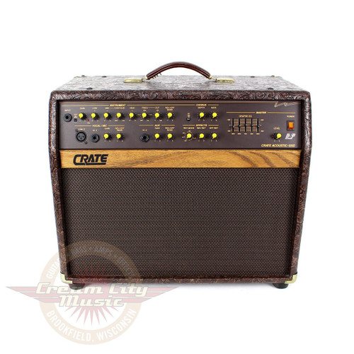 Crate Acoustic-125D CA125D 125W 2x8 Acoustic Guitar Combo Amp