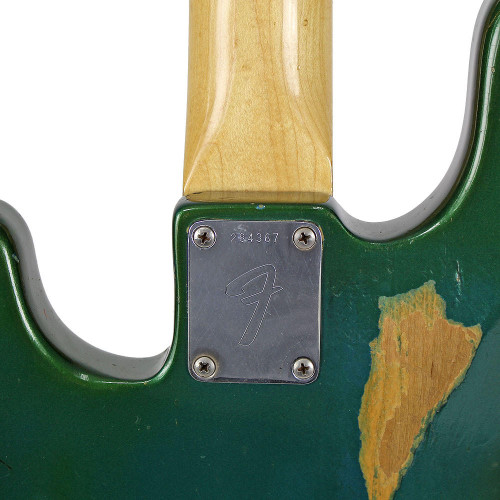 Rare Vintage 1970 Fender Precision Bass P-Bass Electric Guitar Lake Placid Blue Finish
