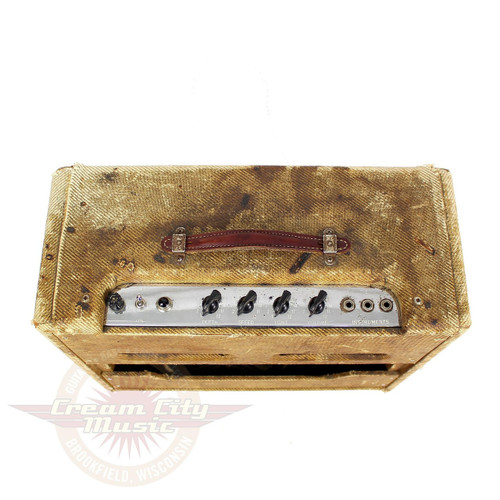 Vintage 1957 Fender Vibrolux 10W 1x12 Tube Combo Amp