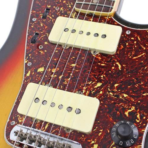 Vintage 1965 Fender Jazzmaster Electric Guitar Sunburst Finish