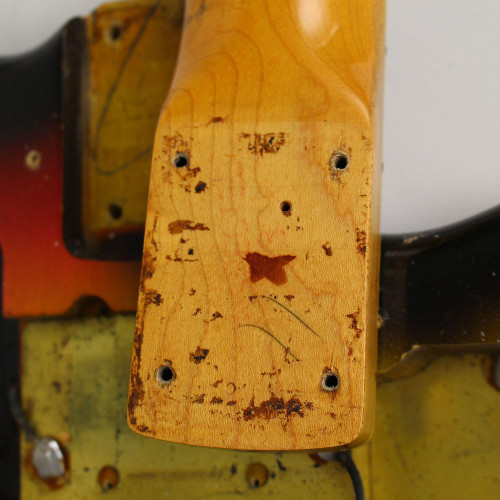 Vintage 1965 Fender Jazzmaster Electric Guitar Sunburst Finish