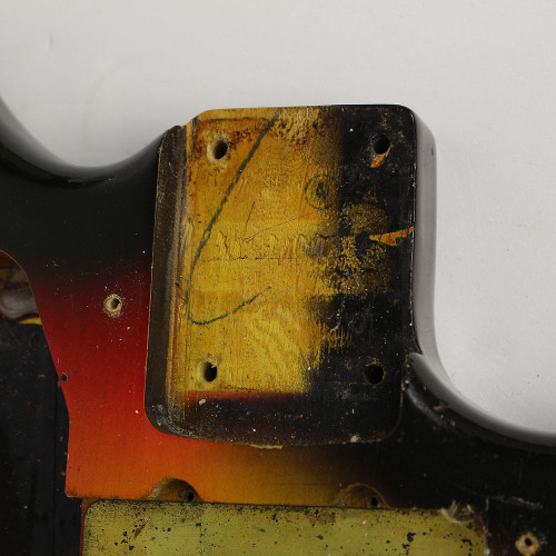 Vintage 1965 Fender Jazzmaster Electric Guitar Sunburst Finish