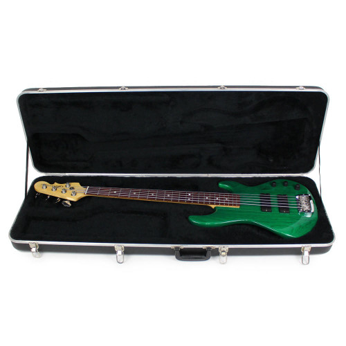 Used G&L L-5500 5-String Electric Bass in Trans Green