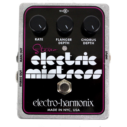Electro Harmonix Stereo Electric Mistress Chorus & Flanger Pedal