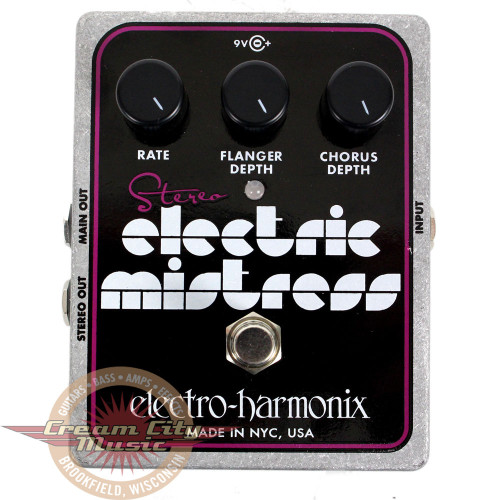 Electro Harmonix Stereo Electric Mistress Chorus & Flanger Pedal