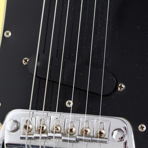 Vintage 1980 Fender Bronco Electric Guitar Olympic White Finish