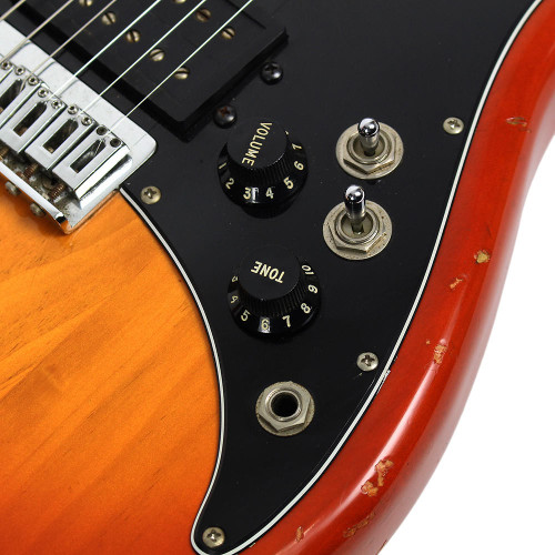 Vintage 1982 Fender Lead III Electric Guitar Sienna Sunburst Finish