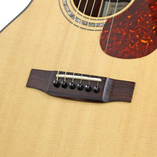 2007 William Kelday OOO-12 Acoustic Guitar Natural Finish