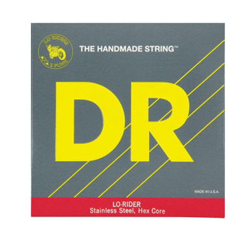 DR LH540 Lo-Rider Tapered Stainless Steel 5-String Bass Strings 40-120