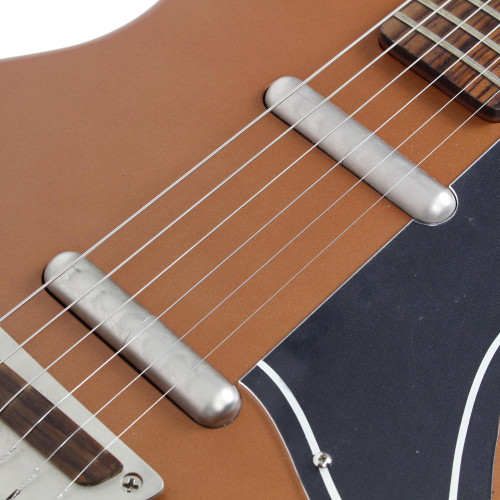 Used Danelectro U2 Electric Guitar in Satin Copper