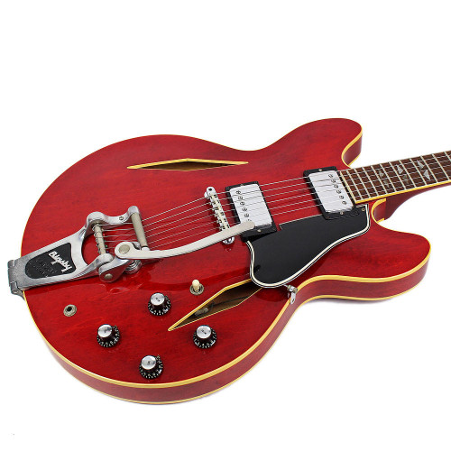 Vintage 1967 Gibson Trini Lopez Standard Electric Guitar Cherry Finish Factory Bigsby