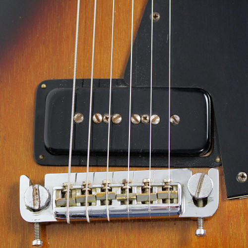 Vintage 1974 Gibson Les Paul 55 Electric Guitar Sunburst Finish