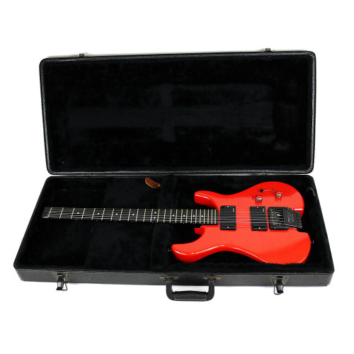 1980's Steinberger GM2 Electric Guitar Refinished Red Sparkle