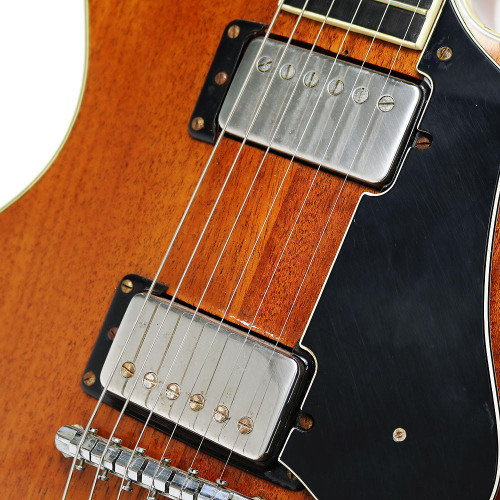 Vintage 1974 Hagstrom Swede Electric Guitar Natural Finish