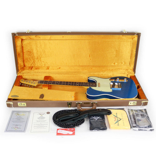 Fender Custom Shop 1962 Telecaster Custom Relic in Blue Sparkle