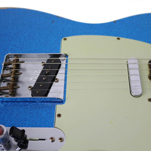 Fender Custom Shop 1962 Telecaster Custom Relic in Blue Sparkle