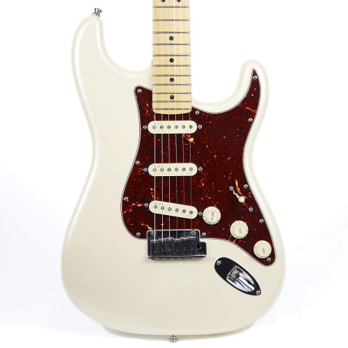 2014 Fender American Deluxe Stratocaster Electric Guitar Olympic
