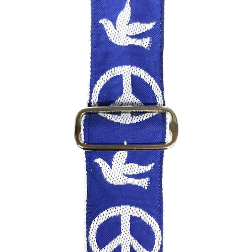 Souldier "Peace Dove" Blue & White Neil Young 2" Guitar Strap