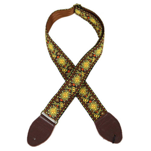 Souldier "Hendrix" Maize & Nutmeg 2" Guitar Strap