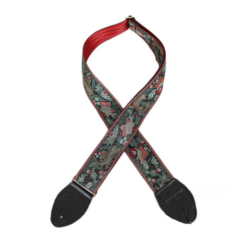 Souldier "Koi" Japanese Style 2" Guitar Strap with Black Ends