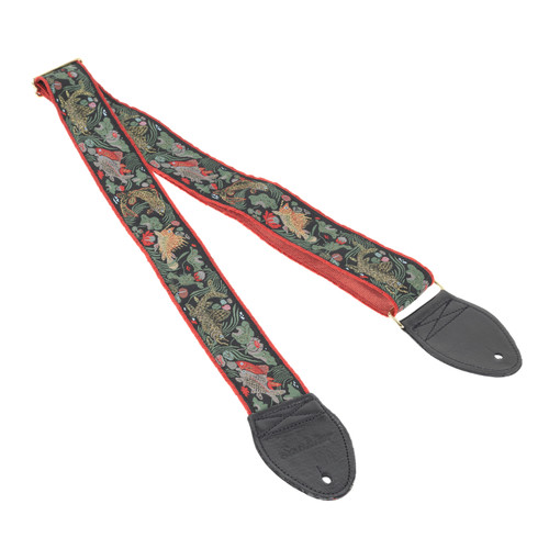 Souldier "Koi" Japanese Style 2" Guitar Strap with Black Ends