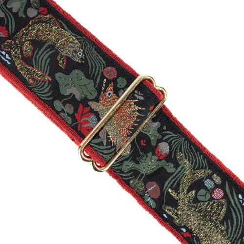 Souldier "Koi" Japanese Style 2" Guitar Strap with Black Ends