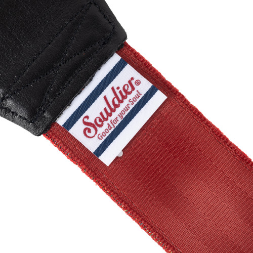 Souldier "Koi" Japanese Style 2" Guitar Strap with Black Ends