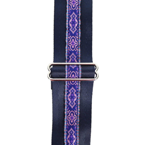 Souldier "Anouk" Purple 2" Guitar Strap with Purple Ends