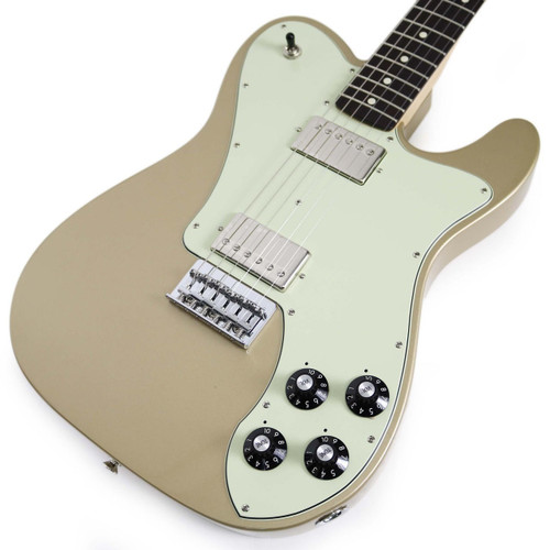 Fender Chris Shiflett Telecaster Deluxe with Rosewood - Shoreline Gold
