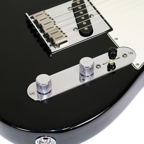 2001 Fender American Series Telecaster Electric Guitar Black