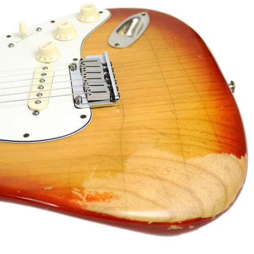 Vintage 1982 Fender Stratocaster Electric Guitar Sienna Sunburst