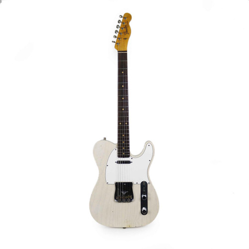 Fender Custom Shop Journeyman Relic Postmodern Telecaster with Rosewood Fretboard in Aged White Blonde