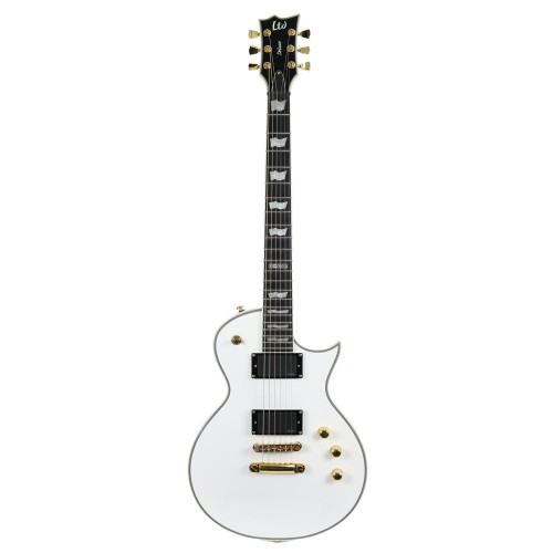 Used ESP LTD EC-1000T Deluxe Electric Gutiar in White