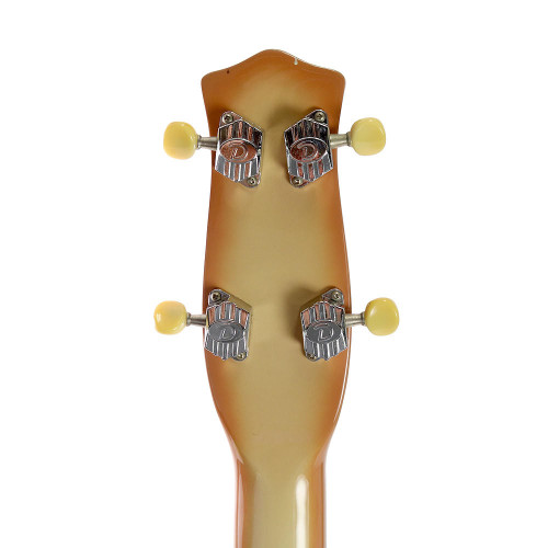 1998 Danelectro '58 Longhorn Electric Bass Guitar Copperburst Finish