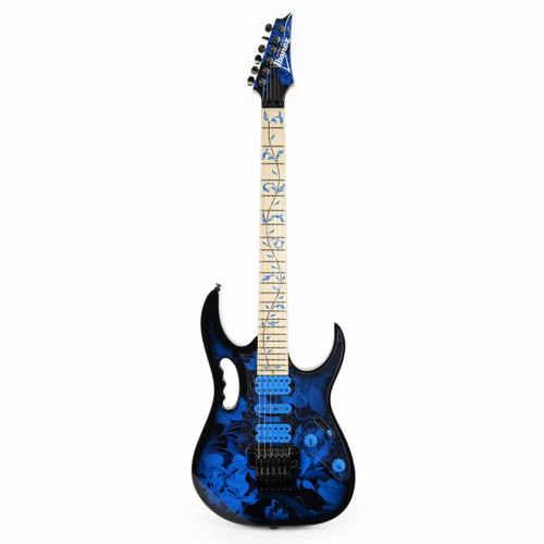 Ibanez JEM77P Premium Series Steve Vai Signature - Blue Floral