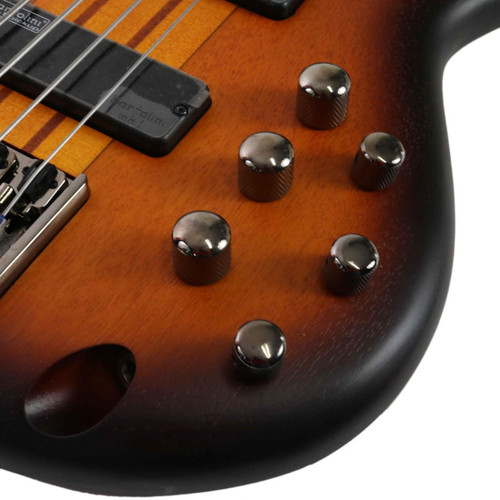 Ibanez SRF700 Ibanez Workshop Fretless Bass in Brown Burst Flat