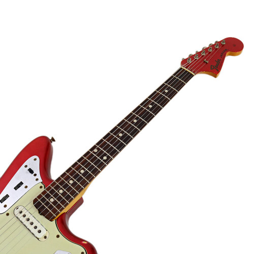 Vintage 1965 Fender Jaguar Electric Guitar Candy Apple Red
