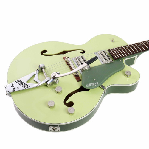 Gretsch G6118T-SGR Players Edition Anniversary Hollow Body 2-Tone Smoke Green