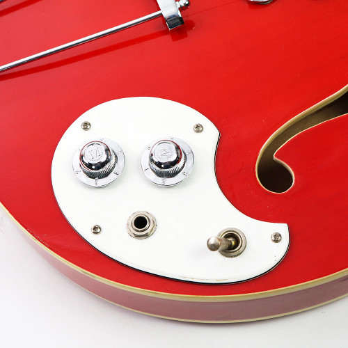 1968 Mosrite Celebrity III Model 220 Semi-Hollow Body Electric Guitar in Red