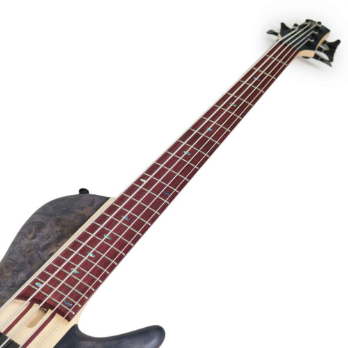 Ibanez SRSC805 SR 5-String Bass Workshop Series in Deep Twilight Flat